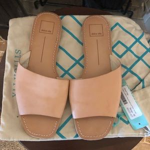 Dolce Vita Cato asymmetrical slide sandals